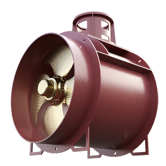 Kongsberg Maritime Tunnel thruster unit type TTH