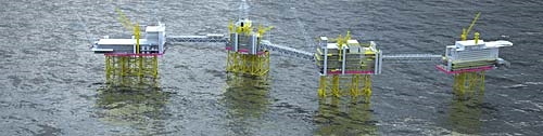 Johan Sverdrup field platform - Photo courtesy: Statoil
