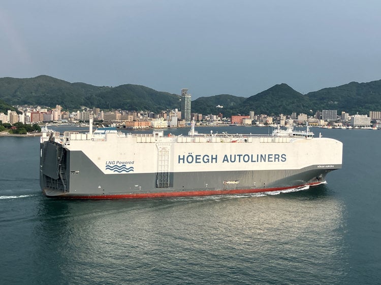 Höegh Autoliner's Aurora Class Vessel
