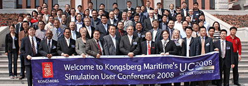 Delegates at the 2008 User Conference in China
