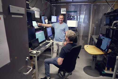 Jens-Ingeman with colleagues