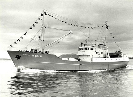The very first UT designed vessel, wasn’t an offshore vessel at all, but an elegant Purse seiner fishing vessel.