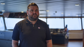 The Captain of Normand Drott, Jens Goderstad.