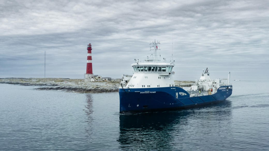 Kongsberg Maritime coastal cargo ship as part of EU’s AUTOSHIP project