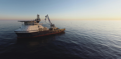 Delivered in 2020, Island Offshore’s special purpose UT 797 CX Island Victory holds the world record for bollard pull – an impressive 477 tonnes.