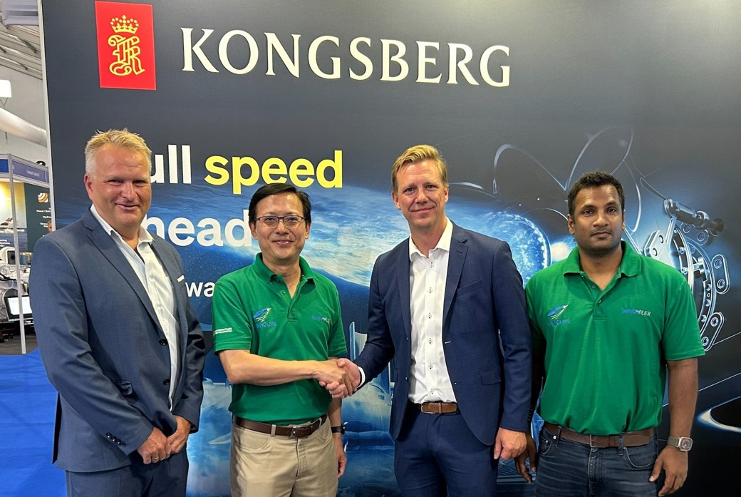 Kongsberg to supply Penguin Shipyard with waterjets for two fast ferries 