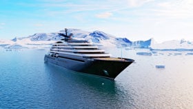 Illustration of Scenic Ikon polar expedition vessel