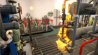 K-Sim Safety simulator - 3D walkthrough system