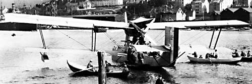 Roald Amundsen's airplane Latham