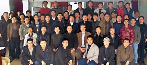 Attendees at the GeoSwath seminar