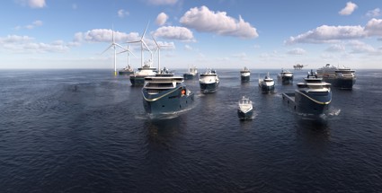 We combine our world-renowned UT-Design and NVC-Design brands to offer an unrivalled range of ship designs. ©Kongsberg Maritime 