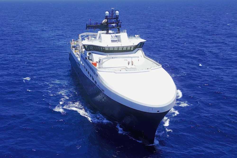 Arctic Fjord sustainable trawler design offshore vessels - Kongsberg ...