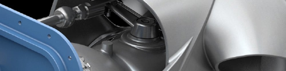 Kamewa S-4 steel waterjet