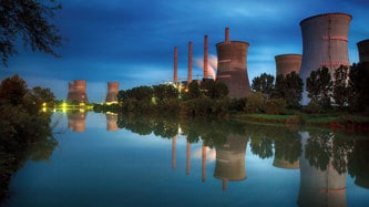 Thermal Power Plant illustration