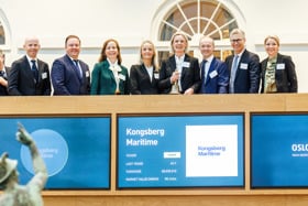Kongsberg Maritime Management at Oslo Stock Exchange