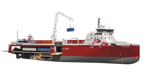 Conversion of RoRo vessels Kvitbjørn and Kvitnos​