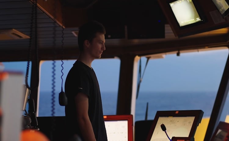 Bjørnar first officer at Normand Drott