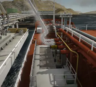 K-Sim Cargo simulator for LPG/Ethylene cargo