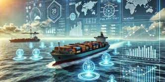 Vessel with data analytics