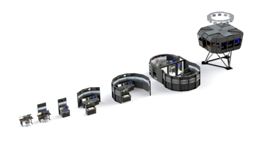 K-Sim Navigation is fully scalable from PC to Full Mission configurations