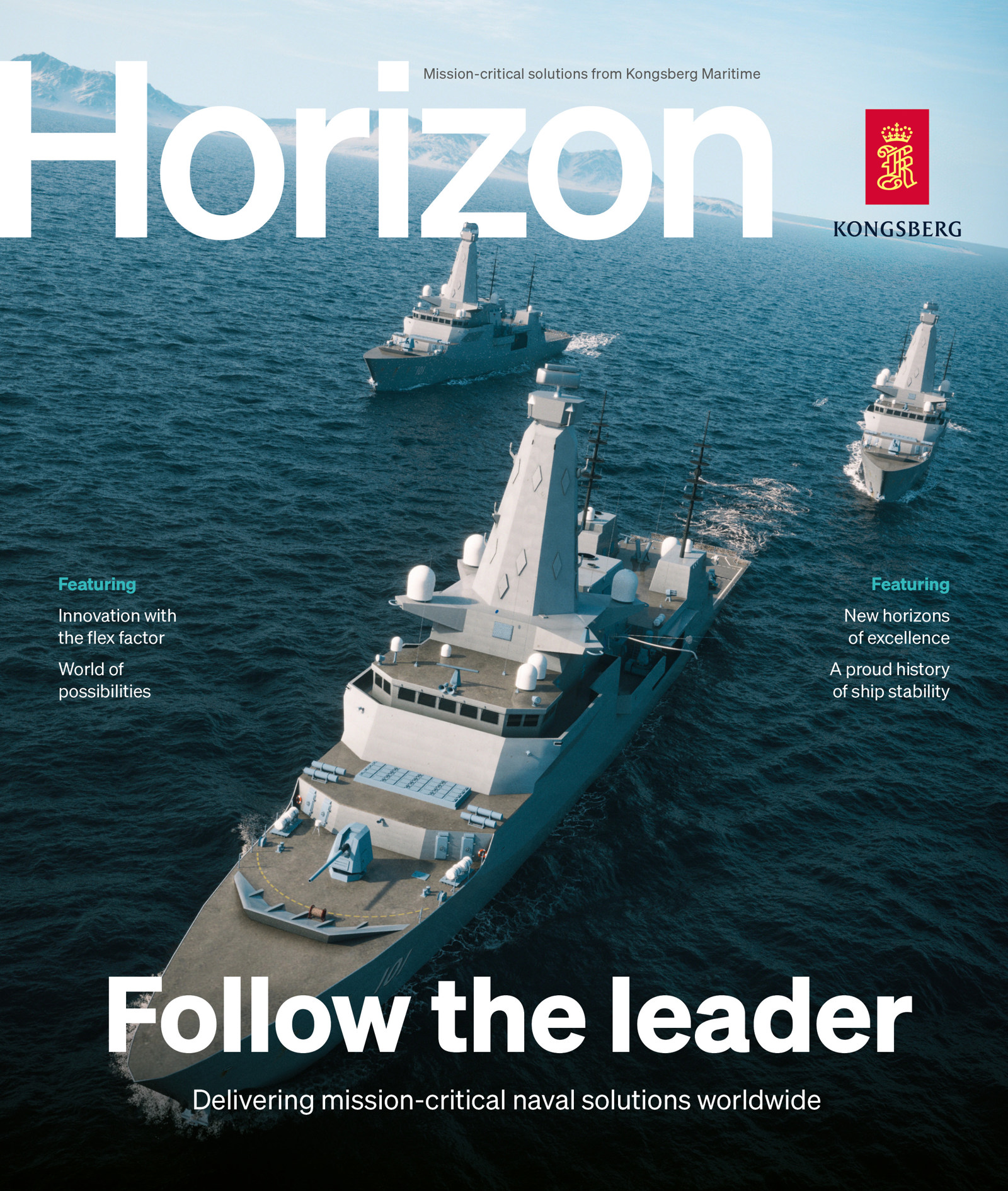 Cover of Horizon magazine: Follow the leader